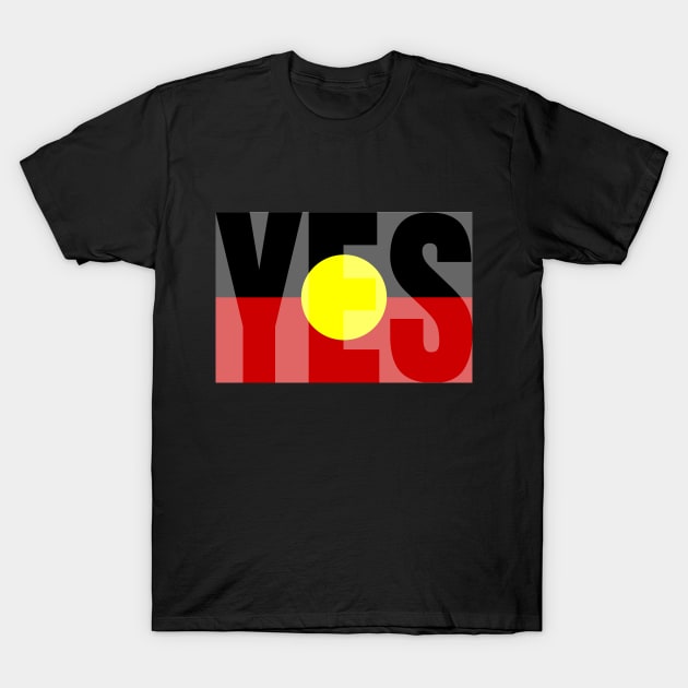 Vote Yes to Indigenous Voice To Parliament T-Shirt by Distinct Designs NZ